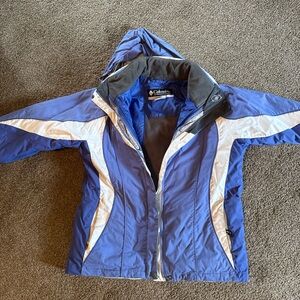Columbia Blue and White Jacket
